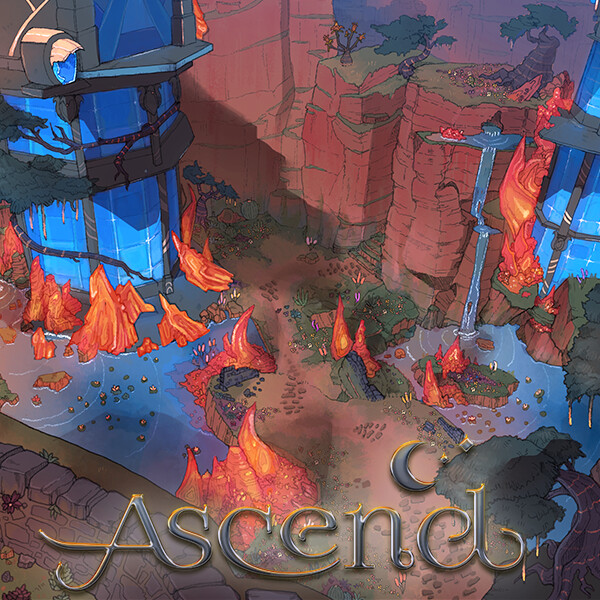 ArtStation Ascend (2024) Arid Level Concept