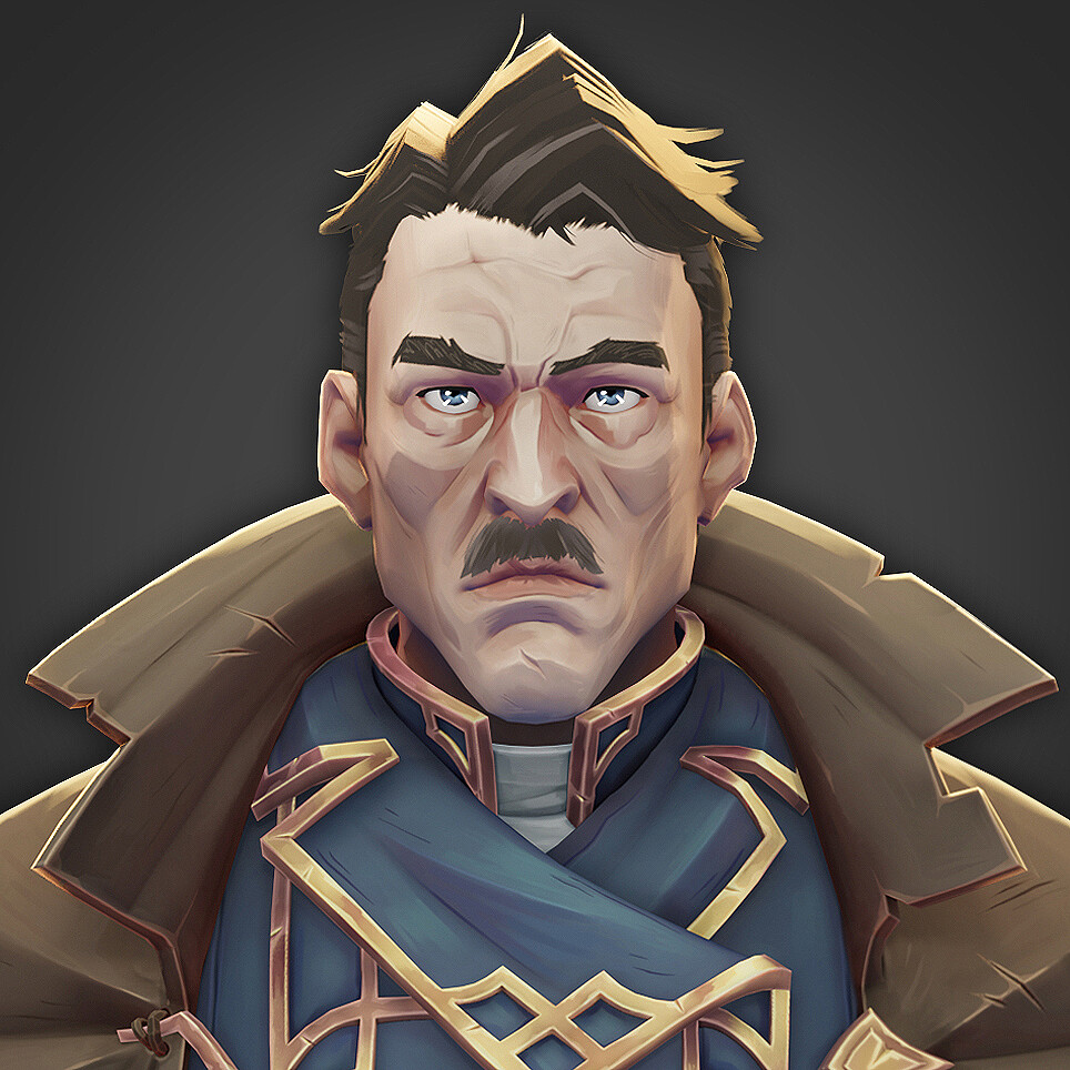 ArtStation - Commanding Officer - Arcane style study