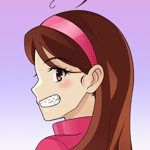 Anime Fanart of Mabel from Gravity Falls