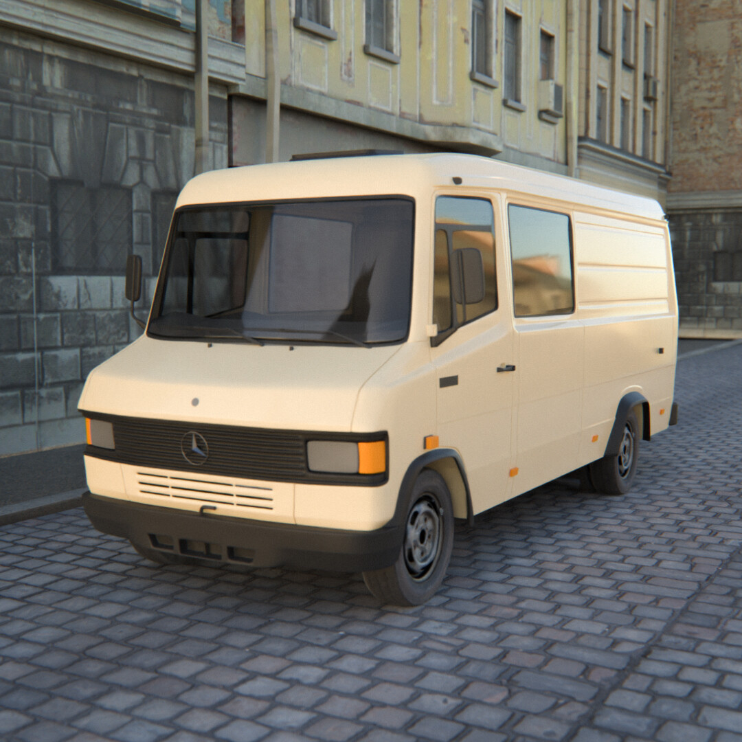 ArtStation - Mercedes 507D / A WIP Post.
