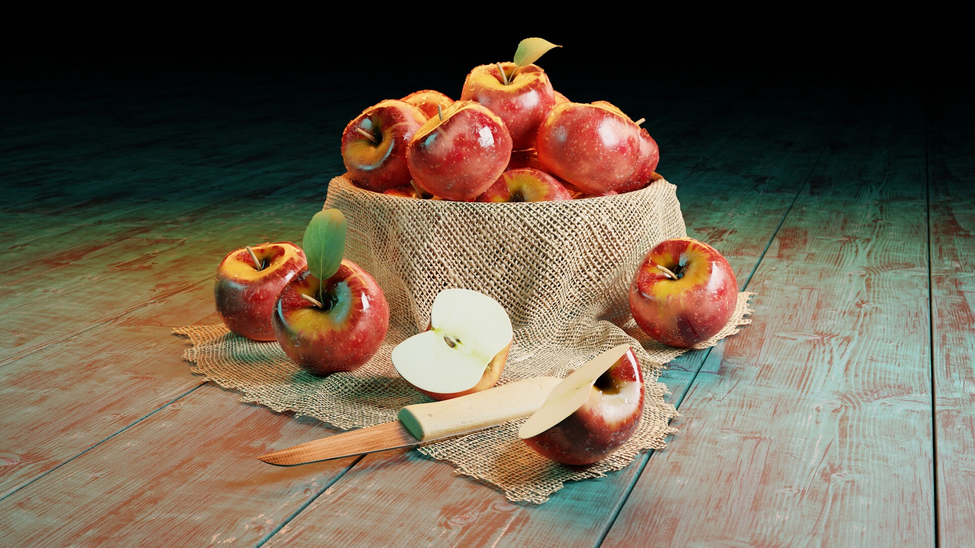 ArtStation "Bowl of apples" blender tutorial
