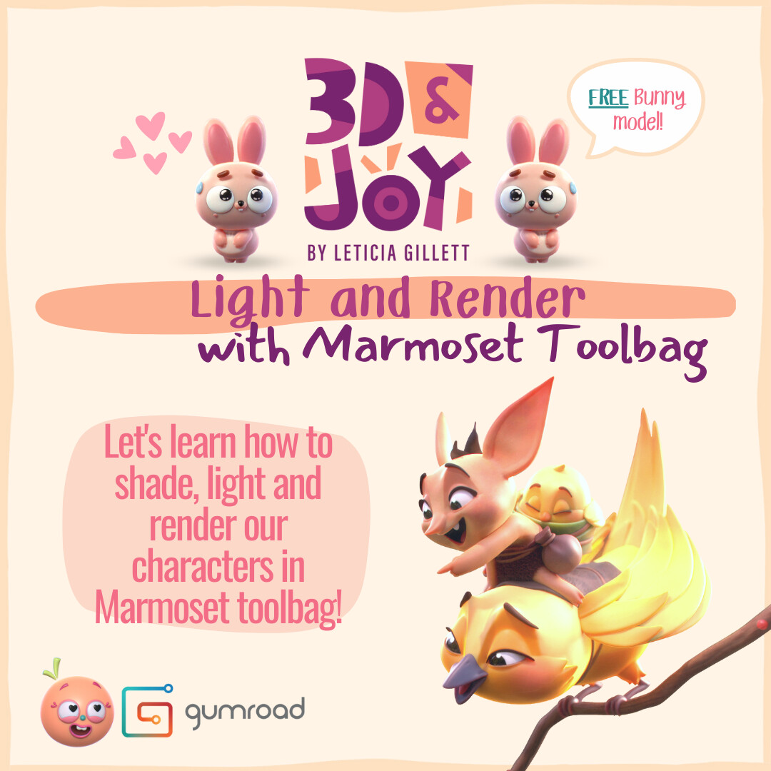 ArtStation Light and Render with Marmoset Toolbag gumroad class
