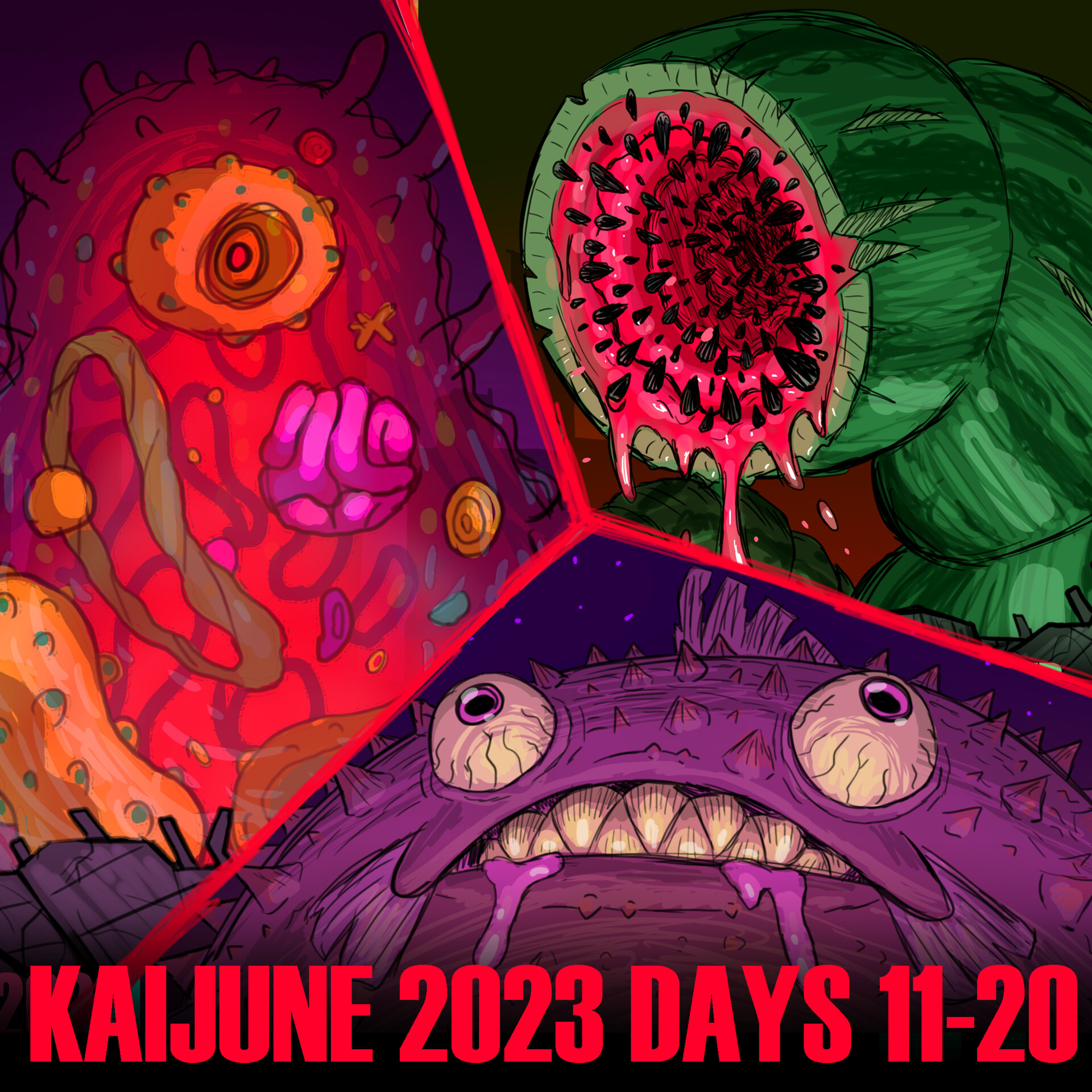 Carneline re_design in 2023  Kaiju art, Kaiju, Furry art