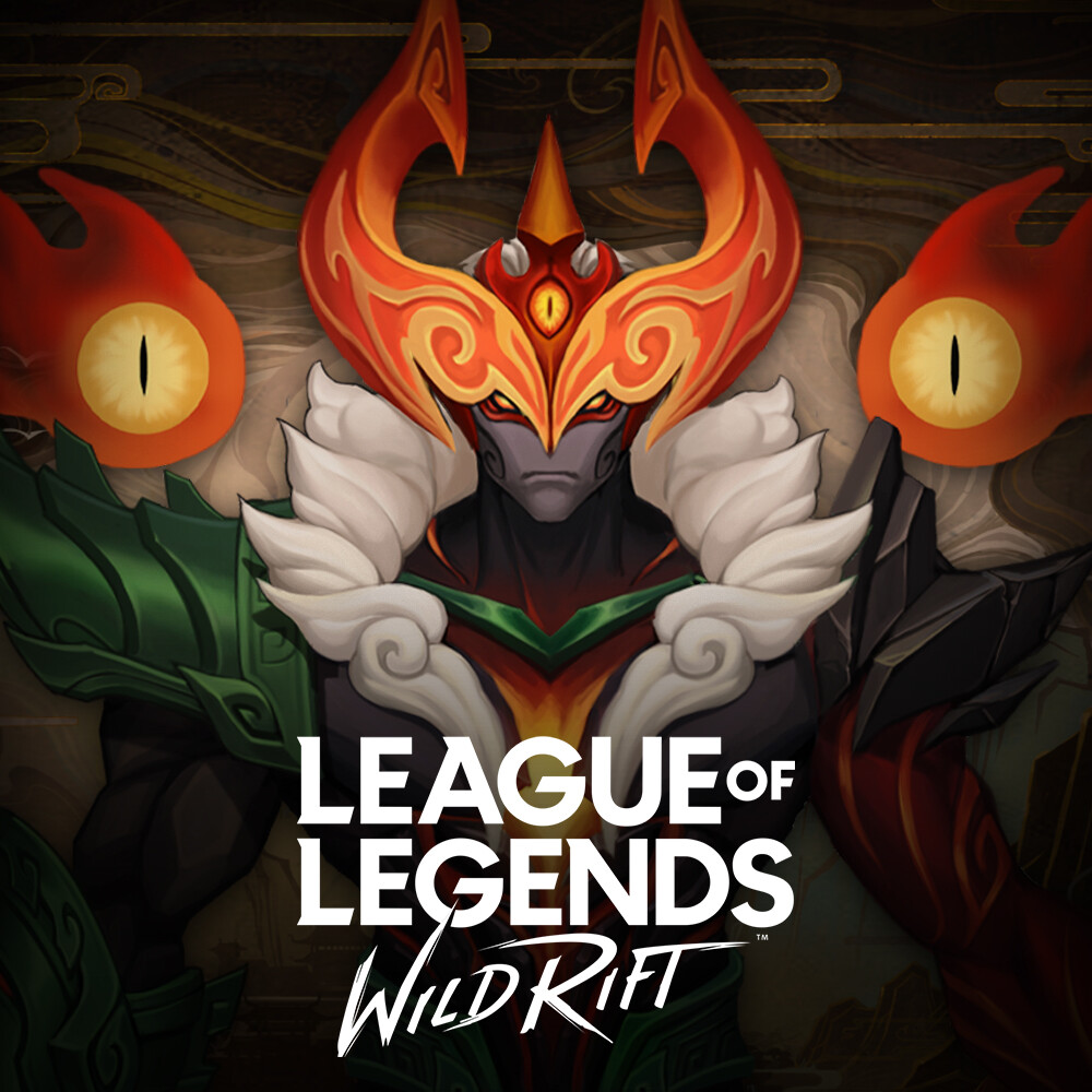 ArtStation - League of Legends WildRift：Shan Hai Scrolls Aatrox