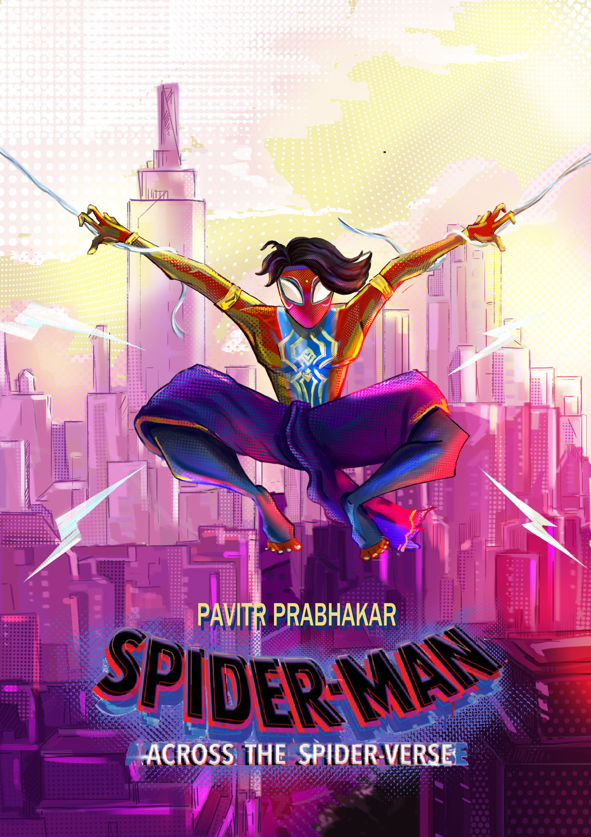 ArtStation pavitr prabhakar, indian spider man