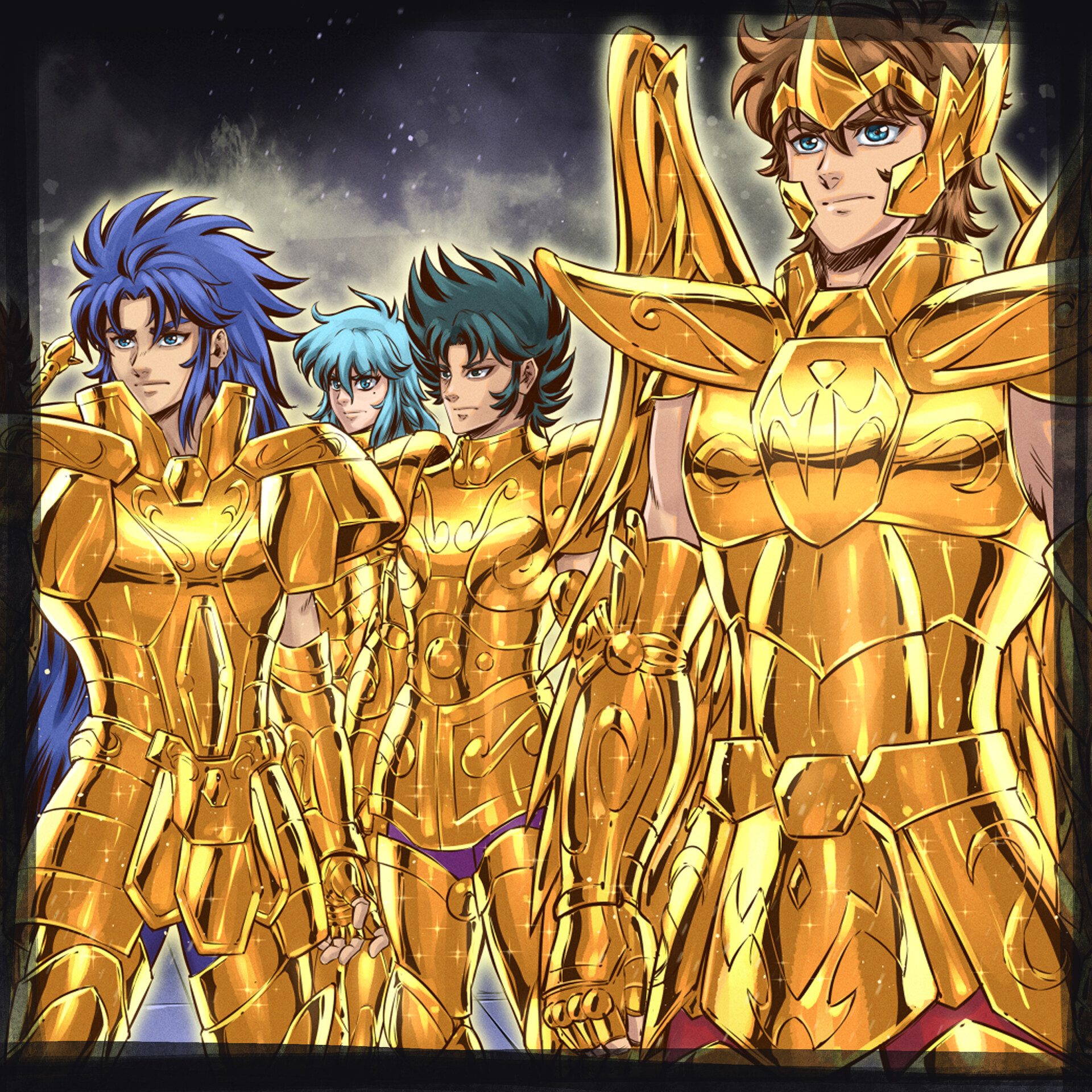 Gold Saints Members - Comic Vine