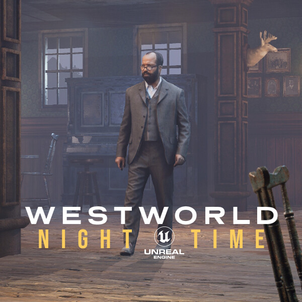 ArtStation The Cradle Westworld UE5 (Night & Day)
