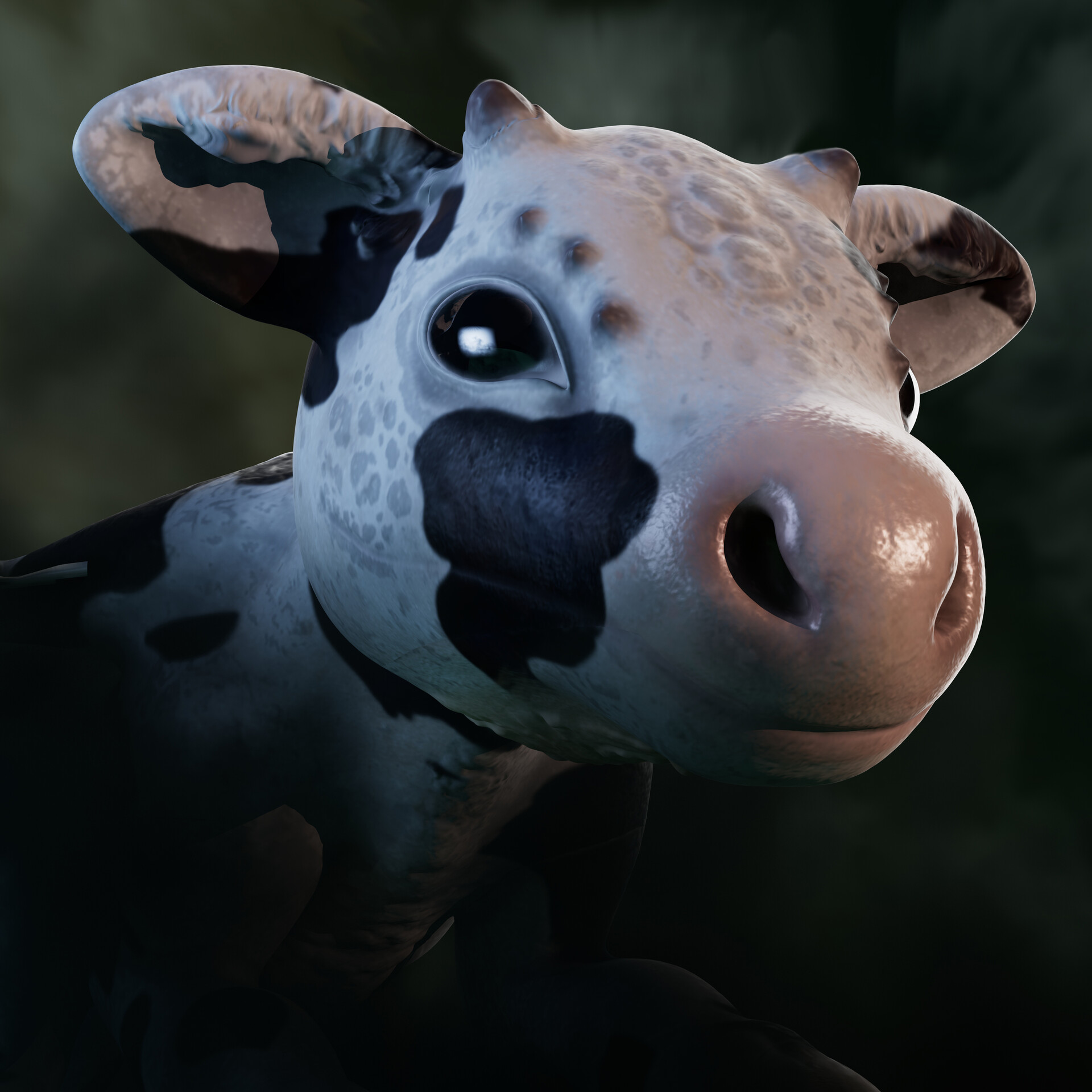 ArtStation - Baby Cow Dragon