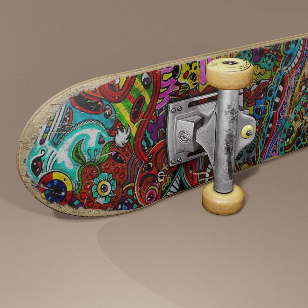 ArtStation - Skateboard