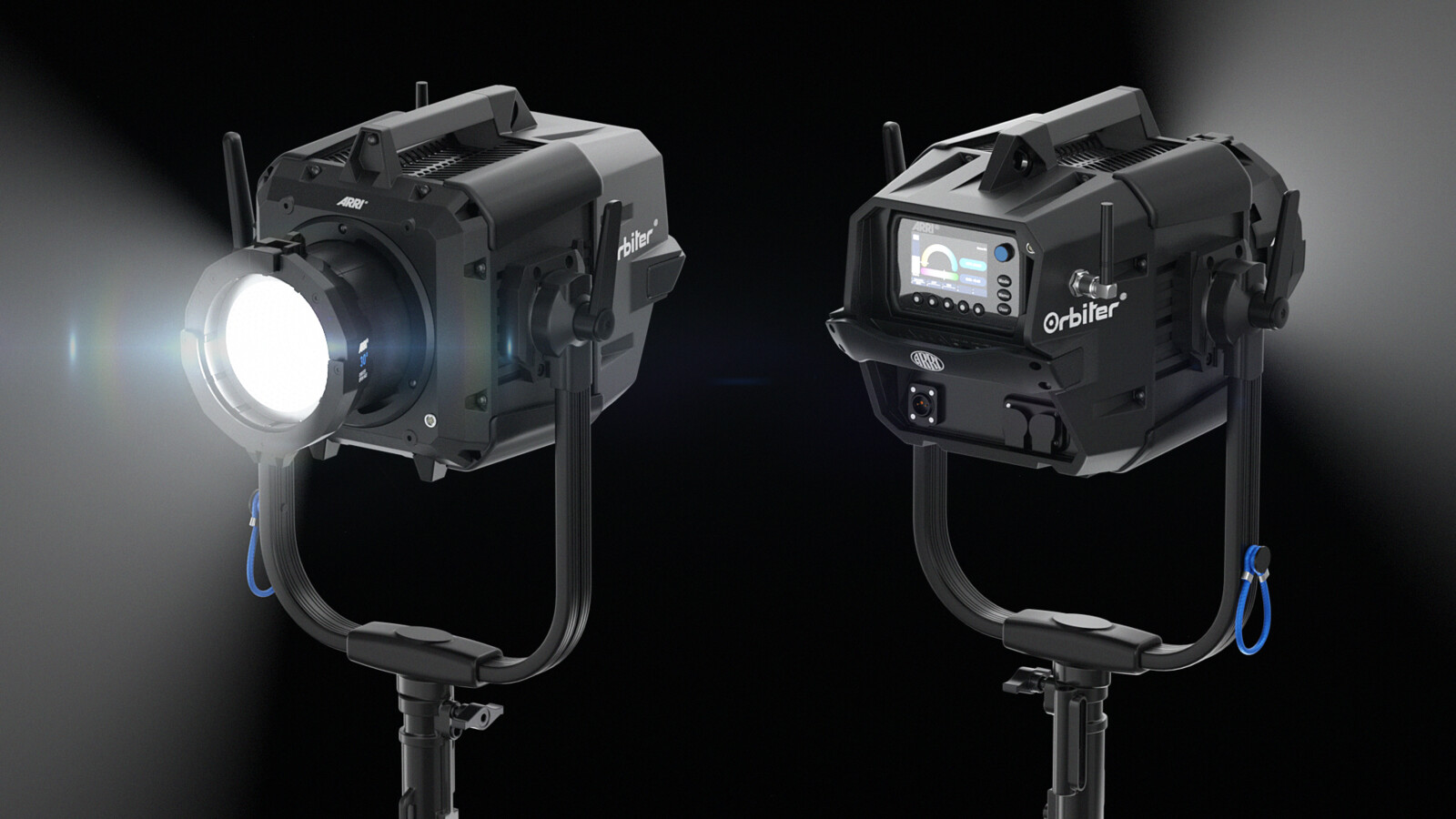 ARRI Orbiter Professional LED Fixture with Tripod - Black Version