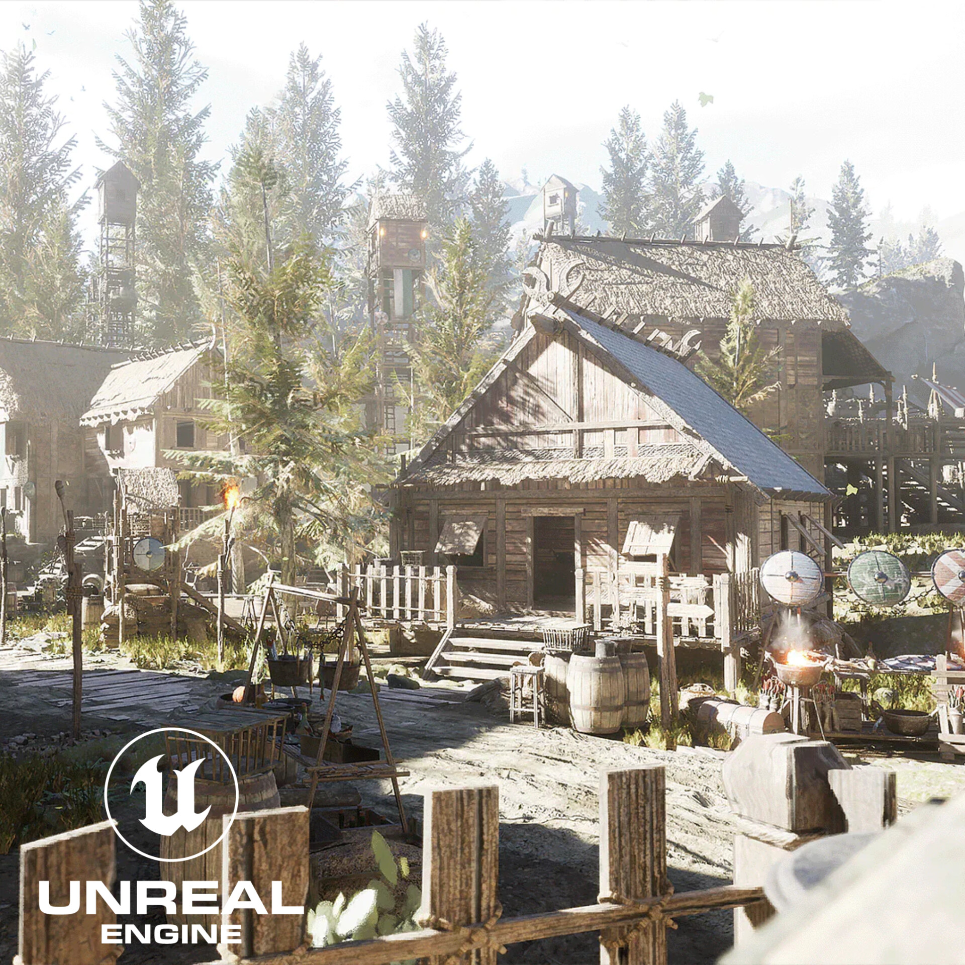 ArtStation - Valhalla - Viking Village [Unreal Engine 5]