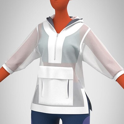 Alena Kapustina - New York Yankees uniform / Marvelous designer