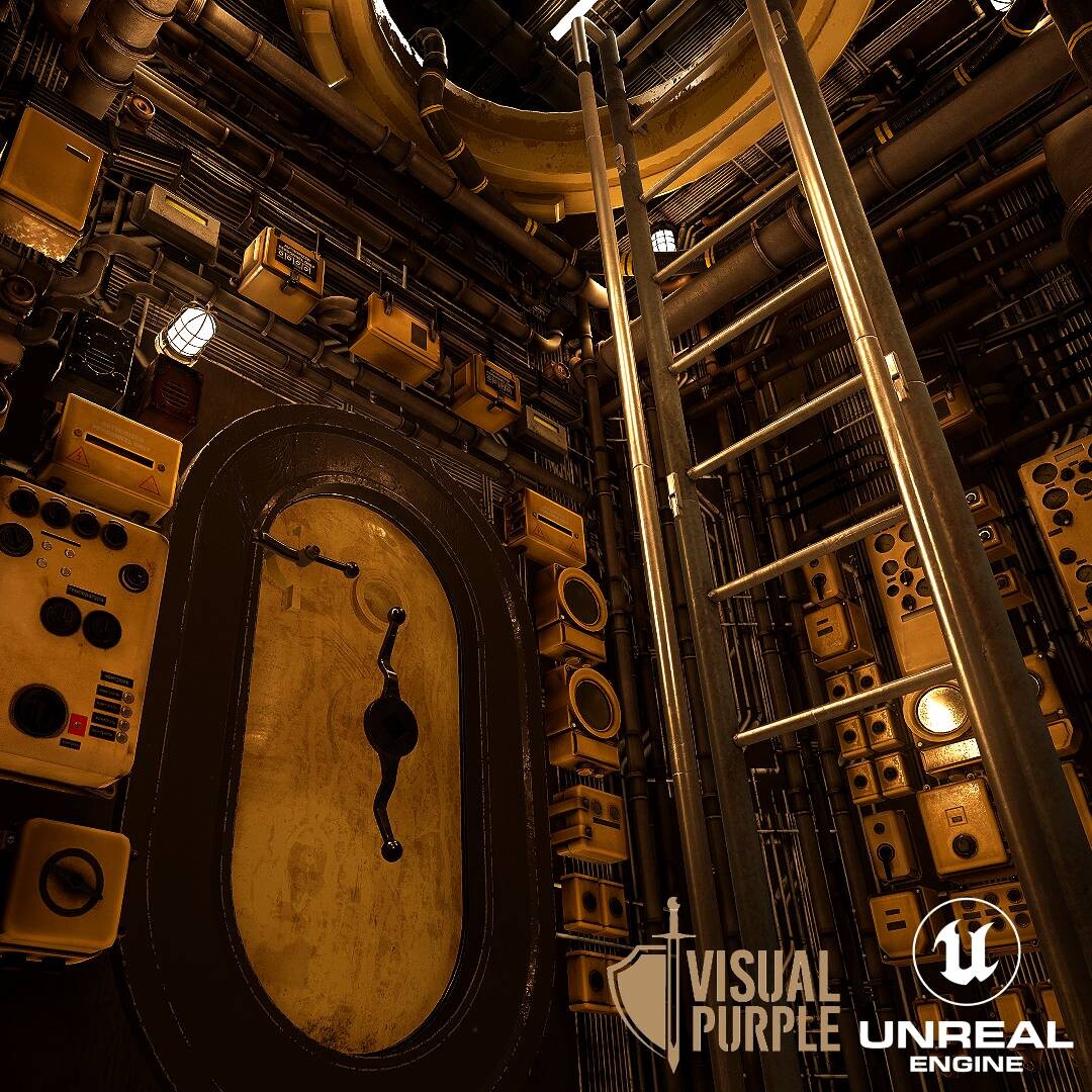 ArtStation Virtual Reality Submarine