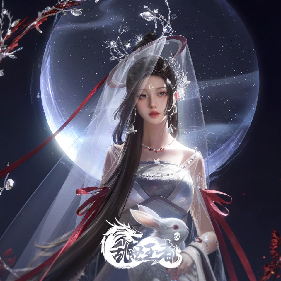 柘植 木彫 人物】 ◇嫦娥◇ 人形細工彫刻 女神/美少女/美女/美人