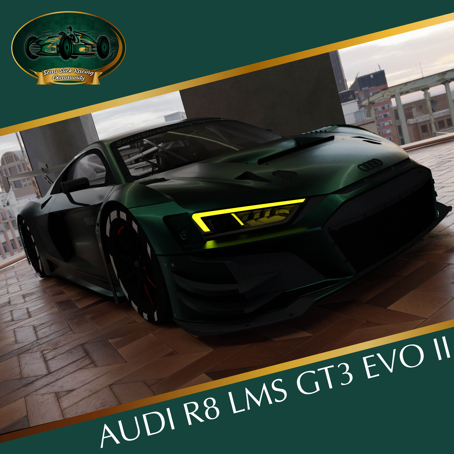 ArtStation - AUDI GT3 (wip)