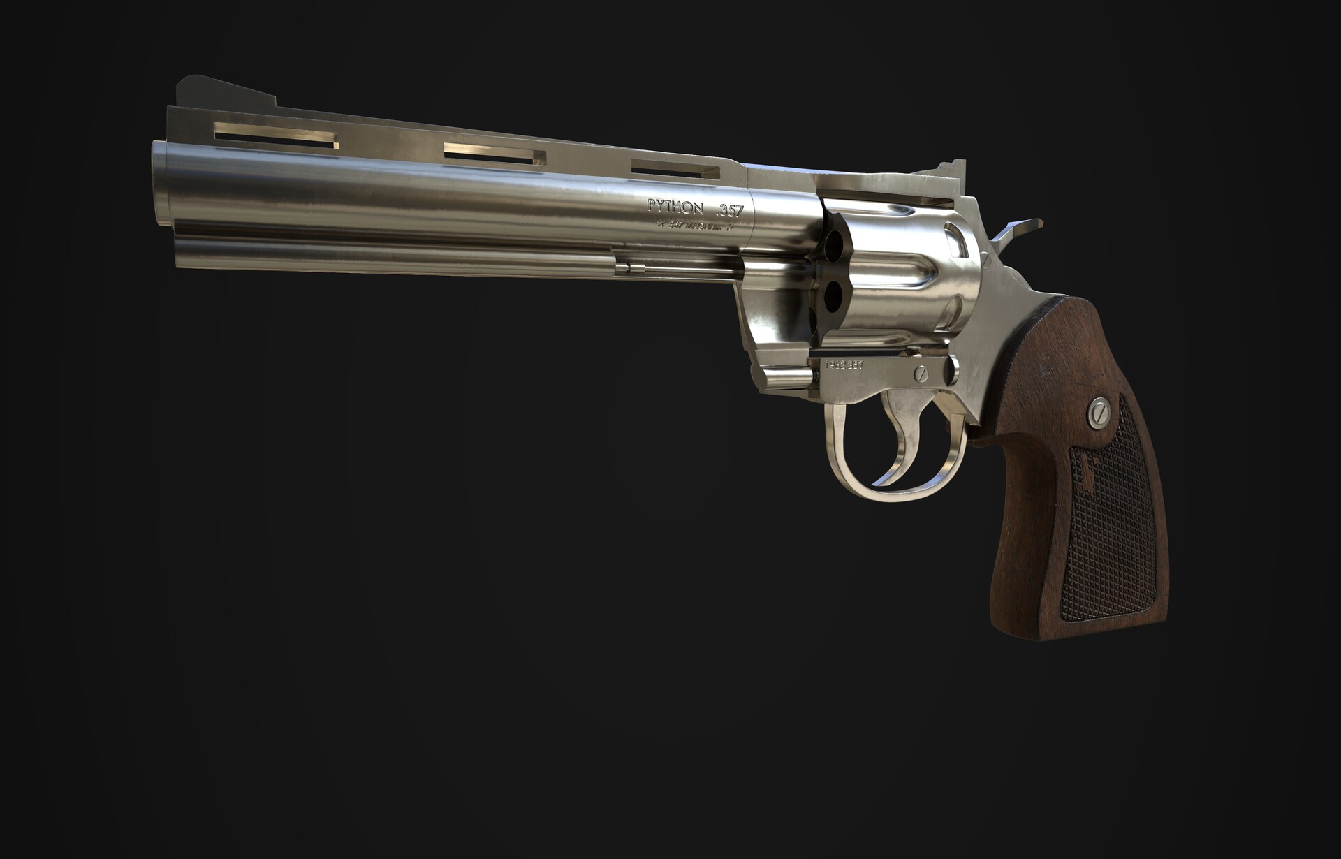 ArtStation - Revolver Python.357