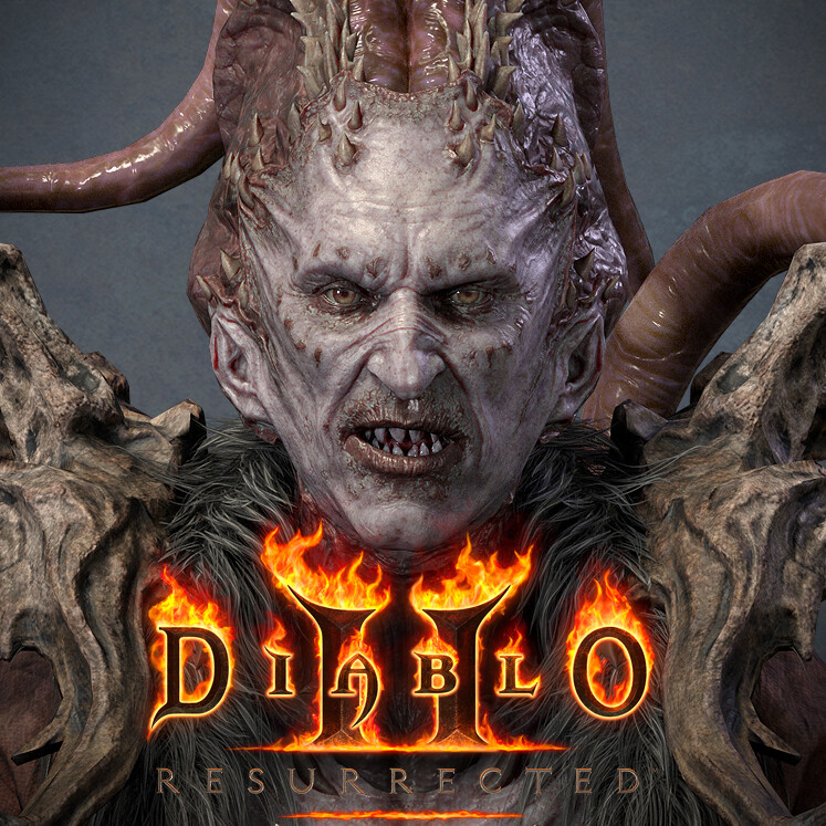 ArtStation Diablo II Resurrected Baal   Sergey Samuilov Sergey Samuilov Baal Thumb 