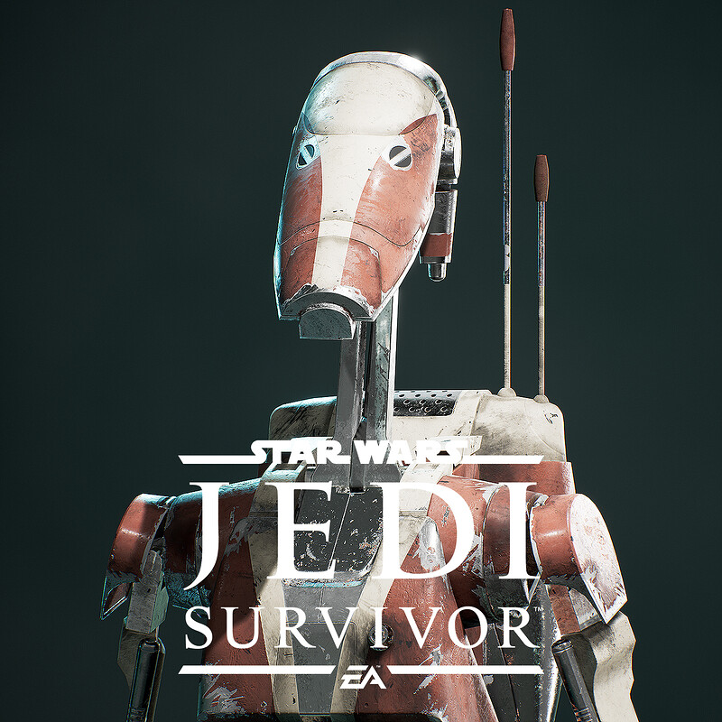 Star Wars Jedi: Survivor - Bedlam Raider B1 Droid Textures