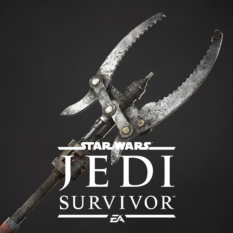 Star Wars Jedi: Survivor - Bedlam Raider Fork Staff