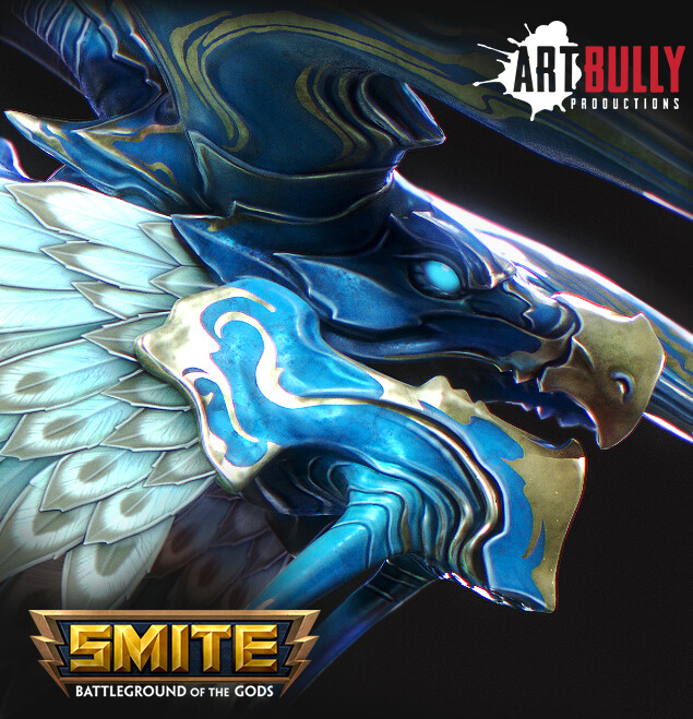 Artstation Smite Dragon Ao Kuang 8435