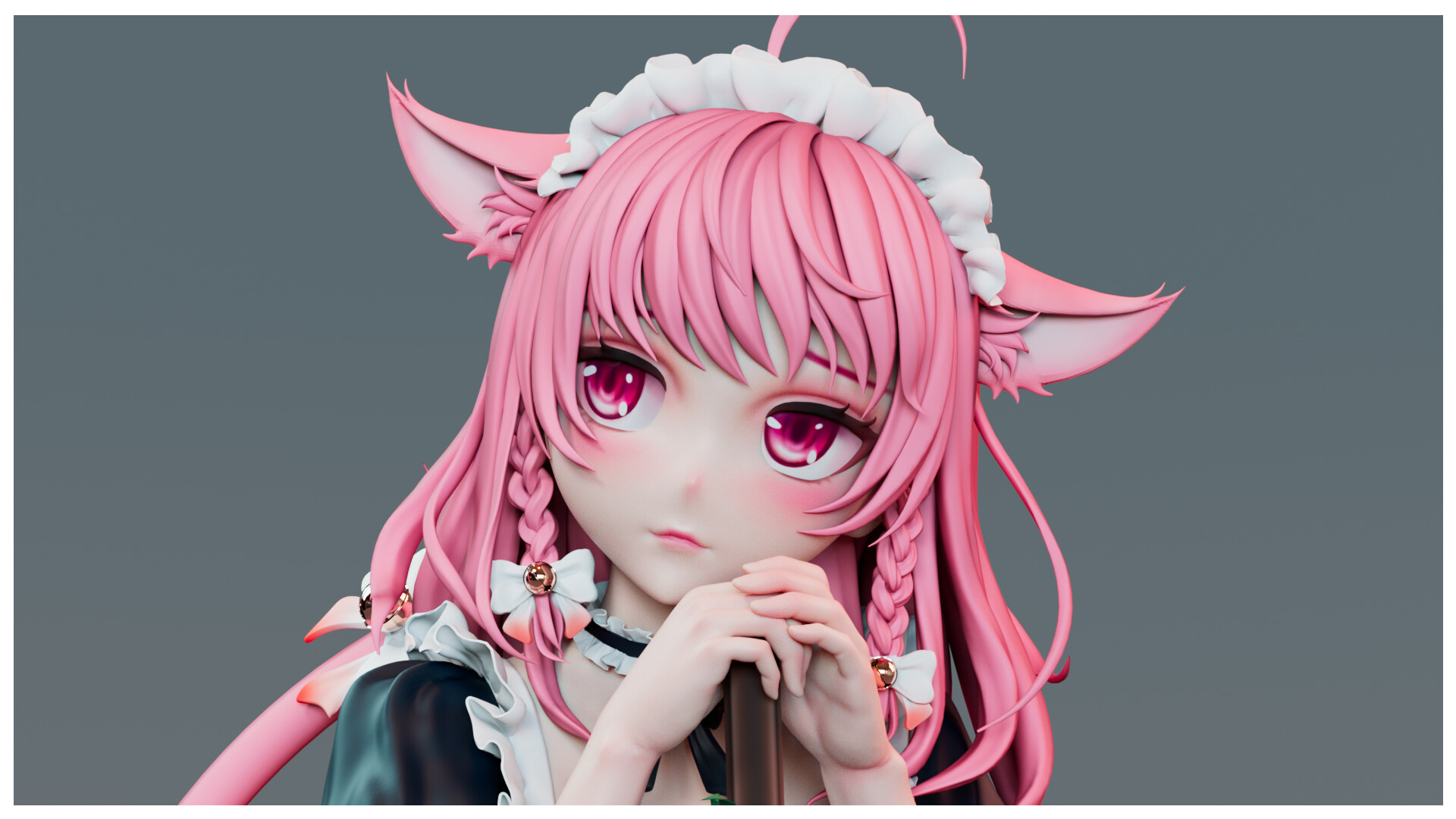 ArtStation - 猫娘女仆