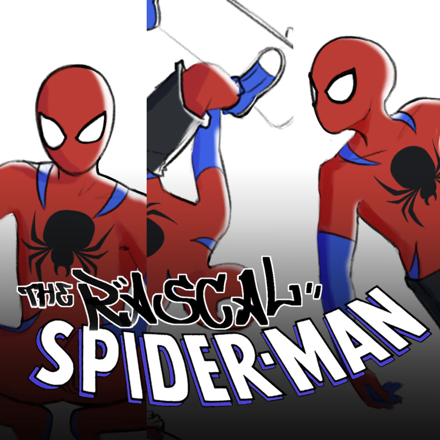 ArtStation - Spidersona poses | Character Design