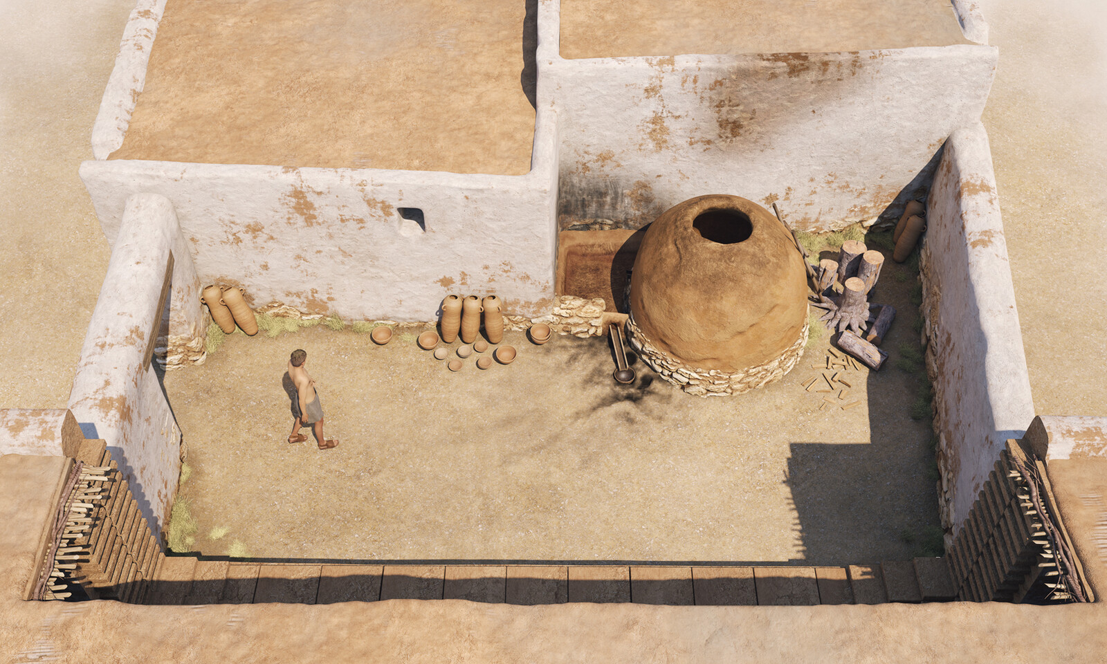 Illeta dels Banyets pitch kiln, El Campello (Alicante), 4th century BC.