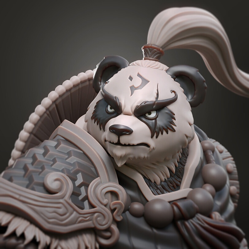 Summoners War - Panda Warrior