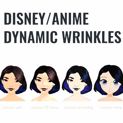 ArtStation - Animating Dynamic Wrinkles in Disney & Anime Style