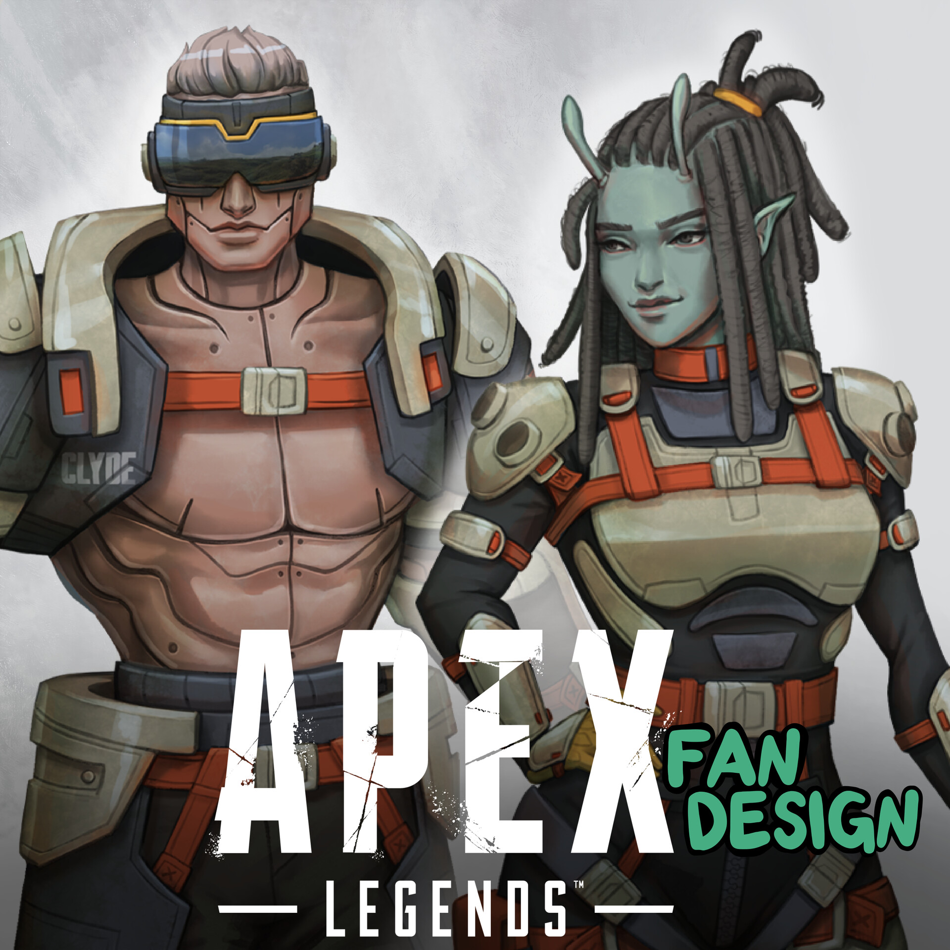 ArtStation - APEX LEGENDS - FAN-MADE CHARACTER CONCEPT DESIGN.