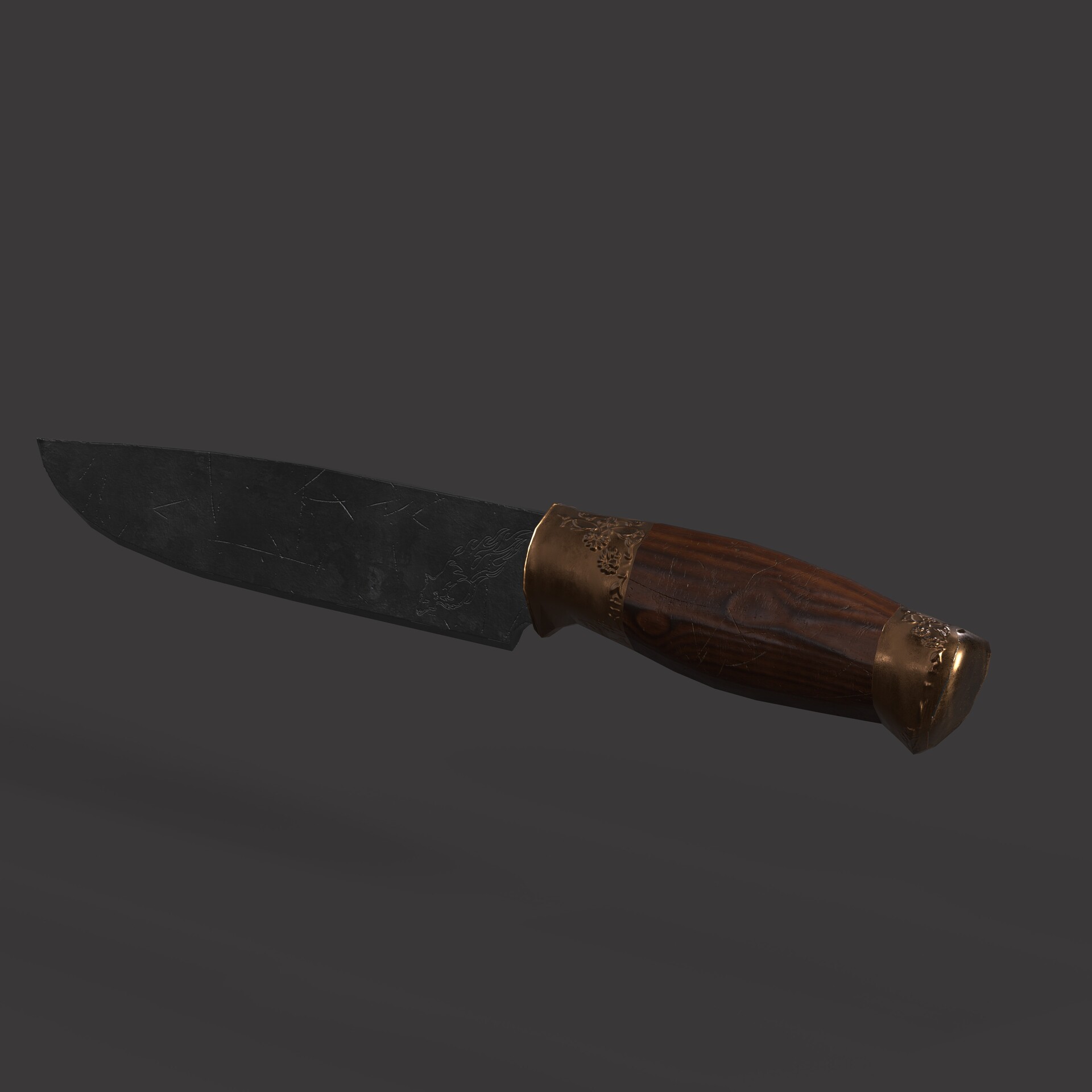 ArtStation - Dagger/Khnife /Game Assest/3d prop