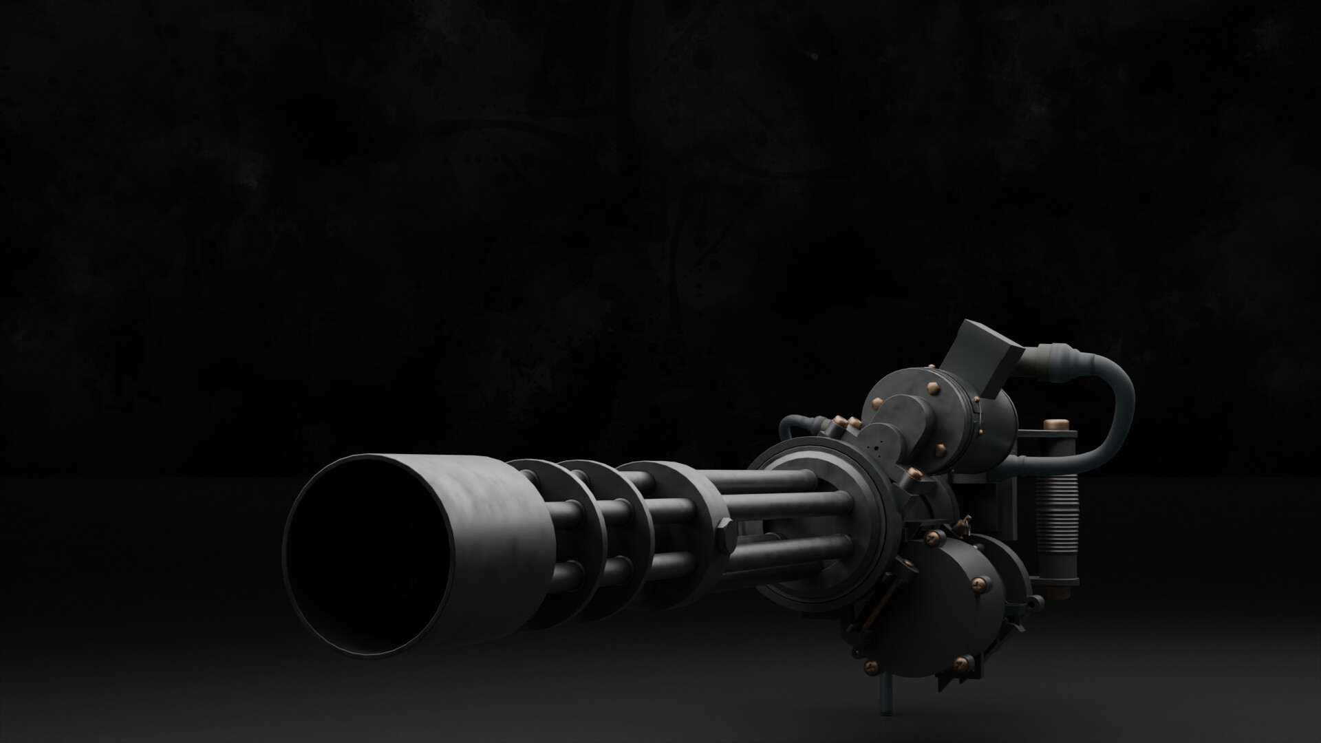 ArtStation - M134 Miningun