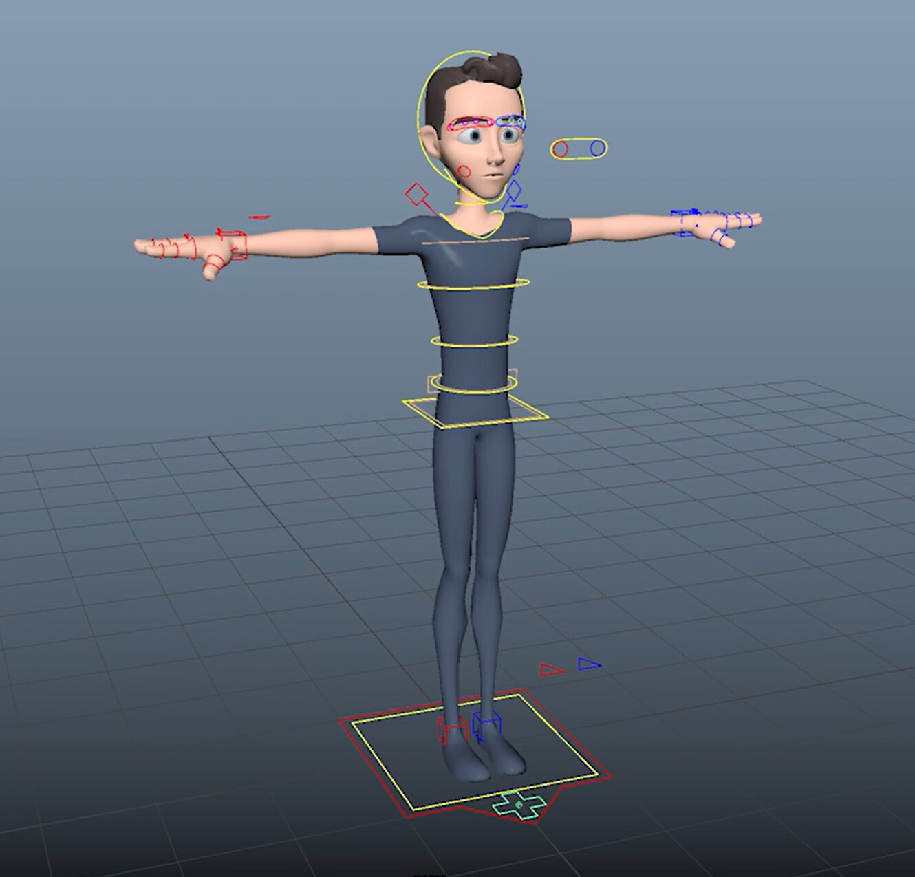 ArtStation - Animschool - Intro To Rigging - Spring 2023 - Reel