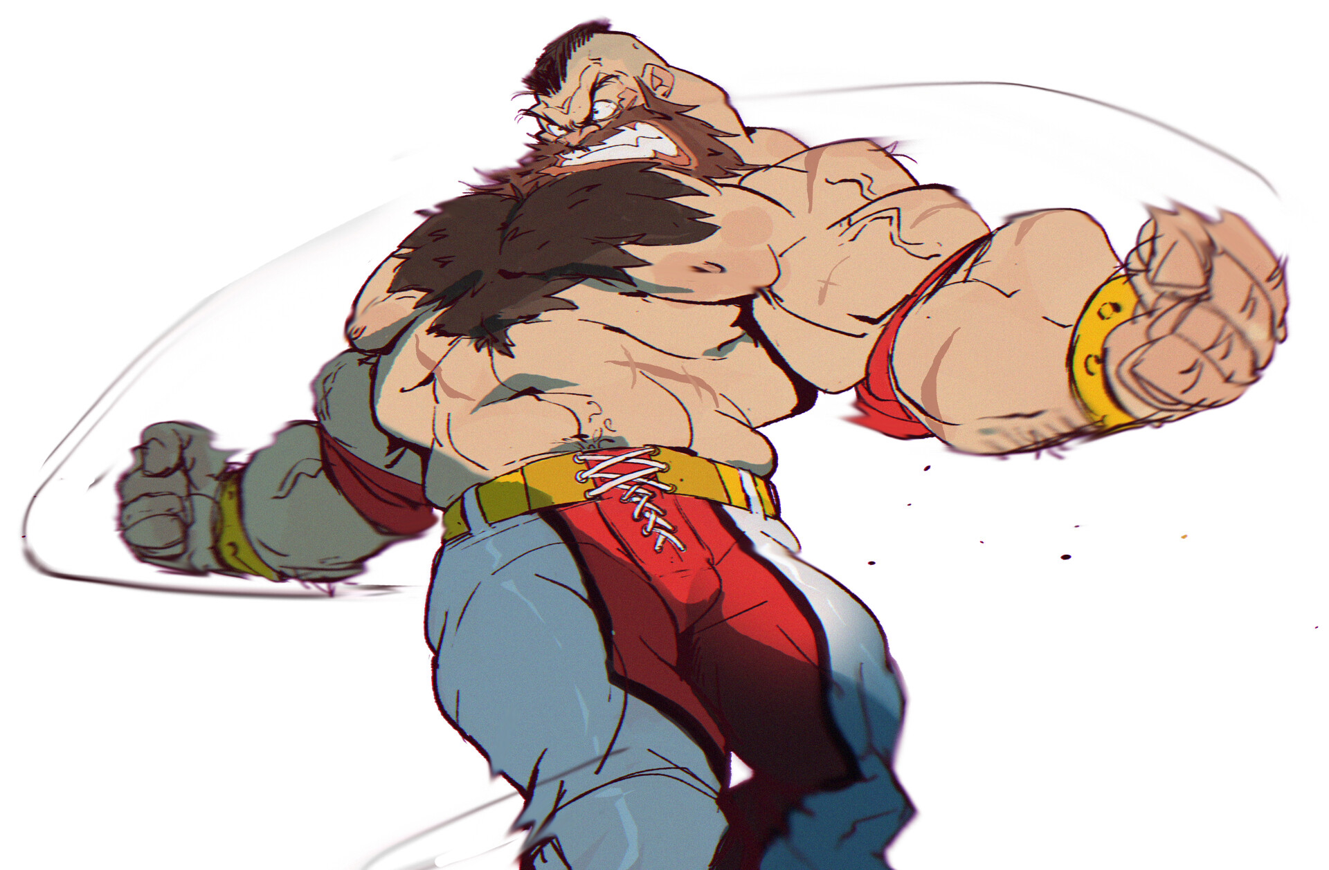 ArtStation - Zangief - Street Fighter