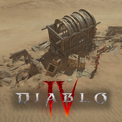 Diablo IV - Ransacked Caravan Prefabs