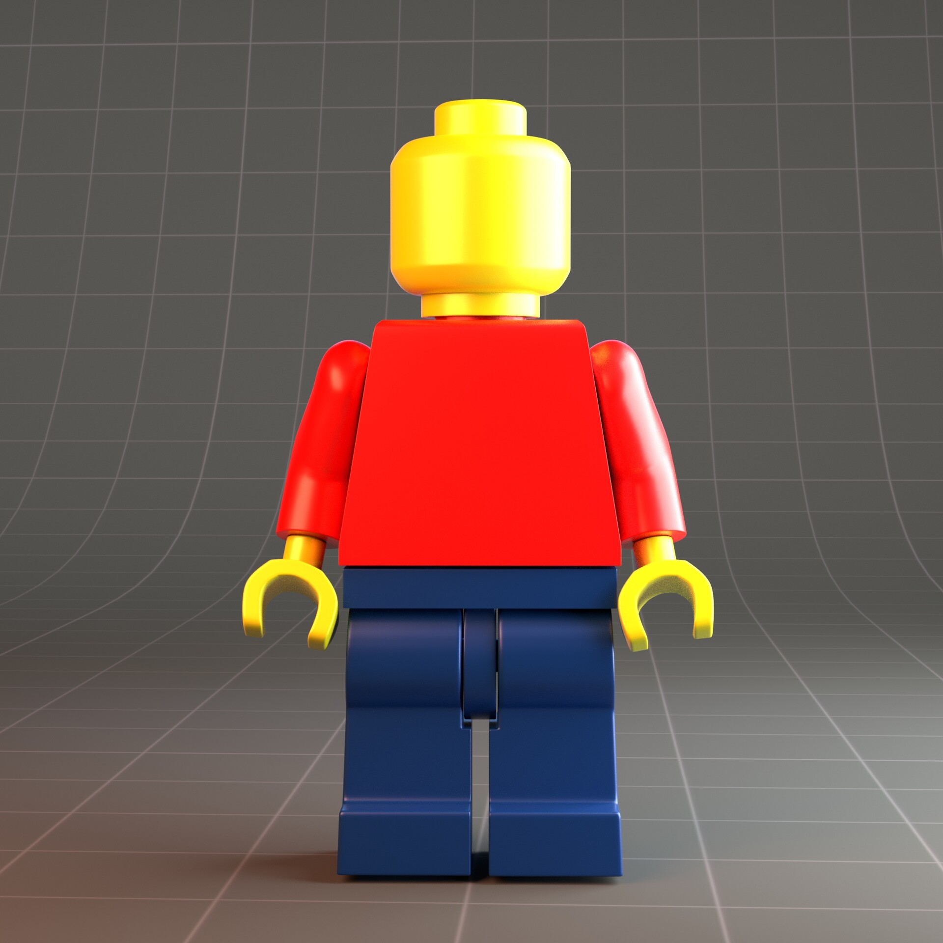 ArtStation - Lego figure model/ rig (work in progress)