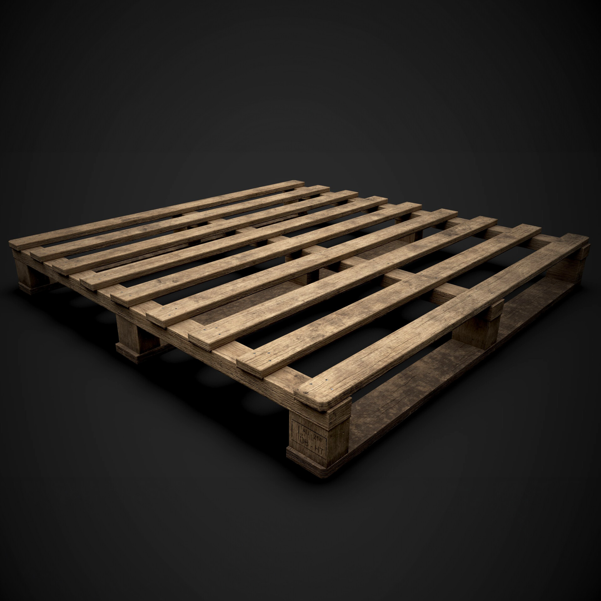 ArtStation Pallet Game Asset