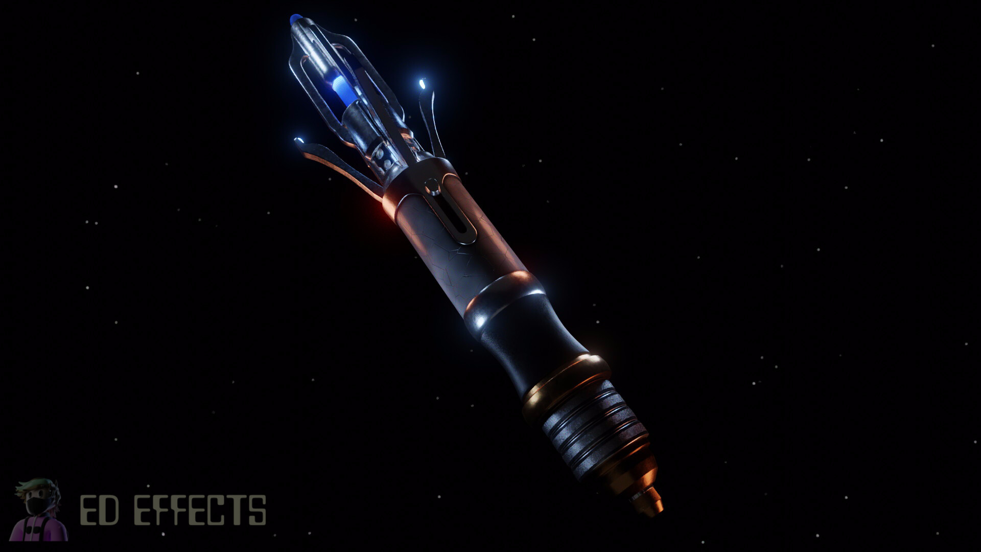 ArtStation - 14th Doctor's Sonic Screwdriver Showcase