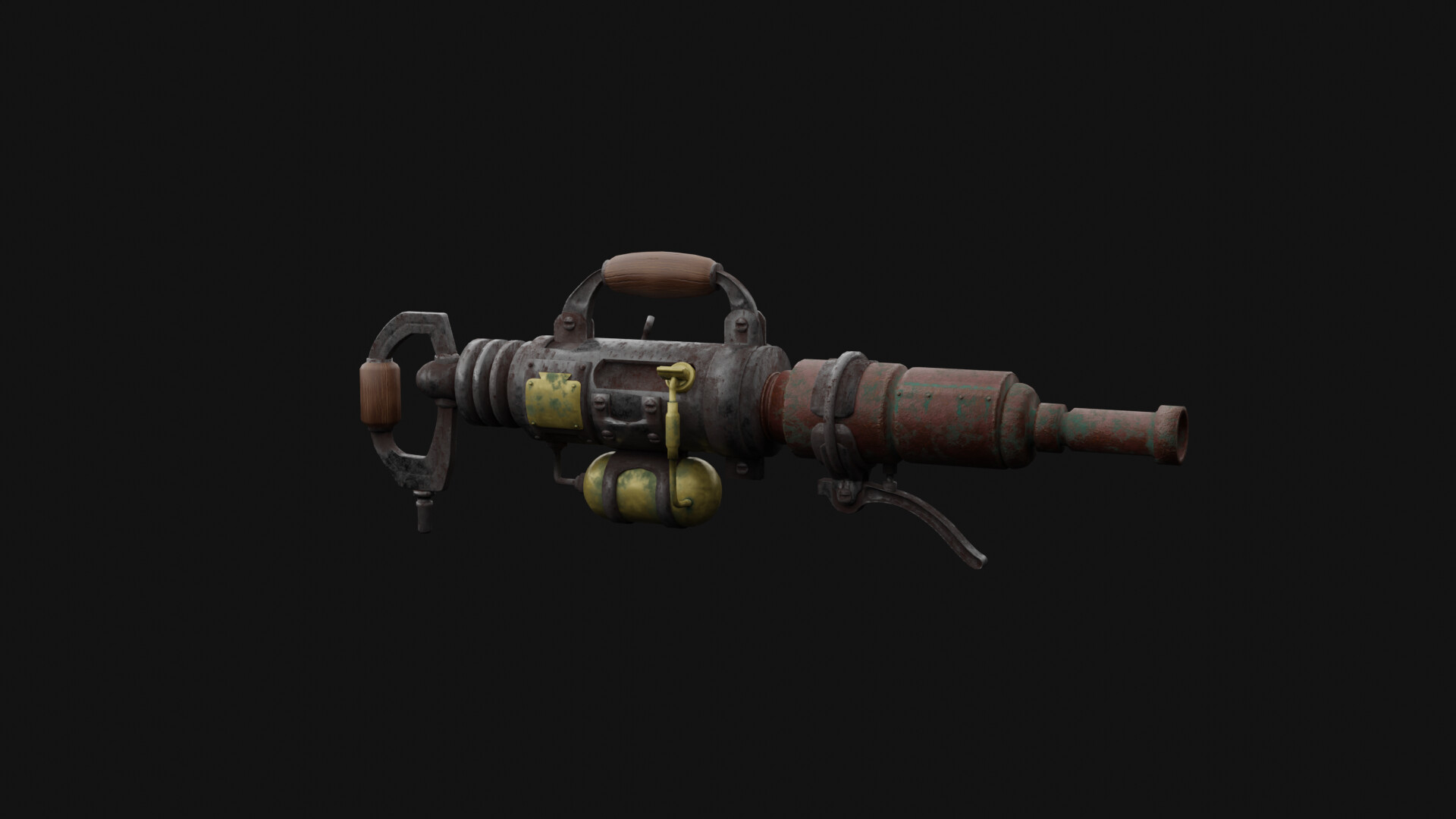 ArtStation - Bioshock Rivet Gun 