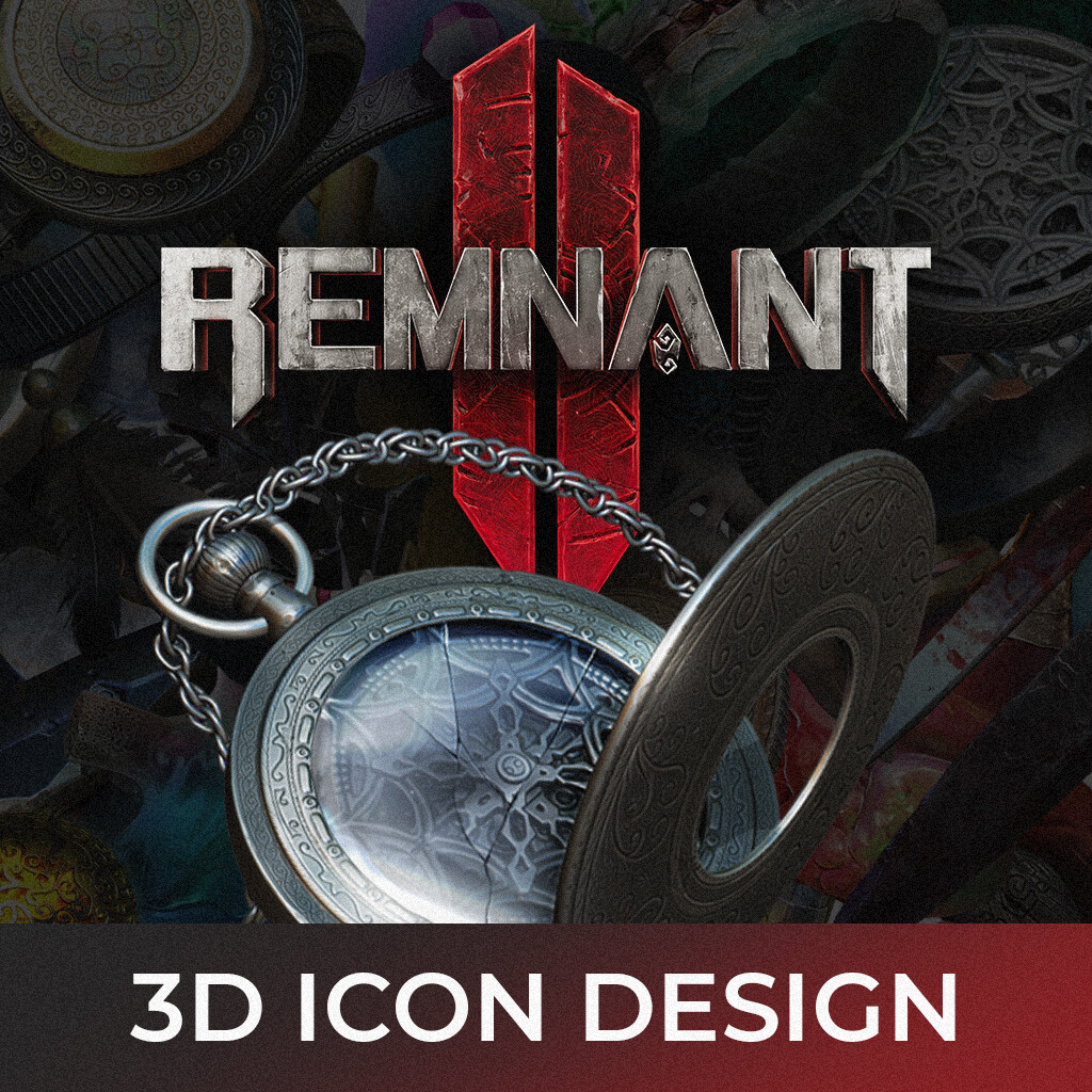 ArtStation - Remnant 2 - 3D Icon and item concept