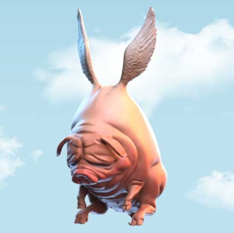 Pig in the sky