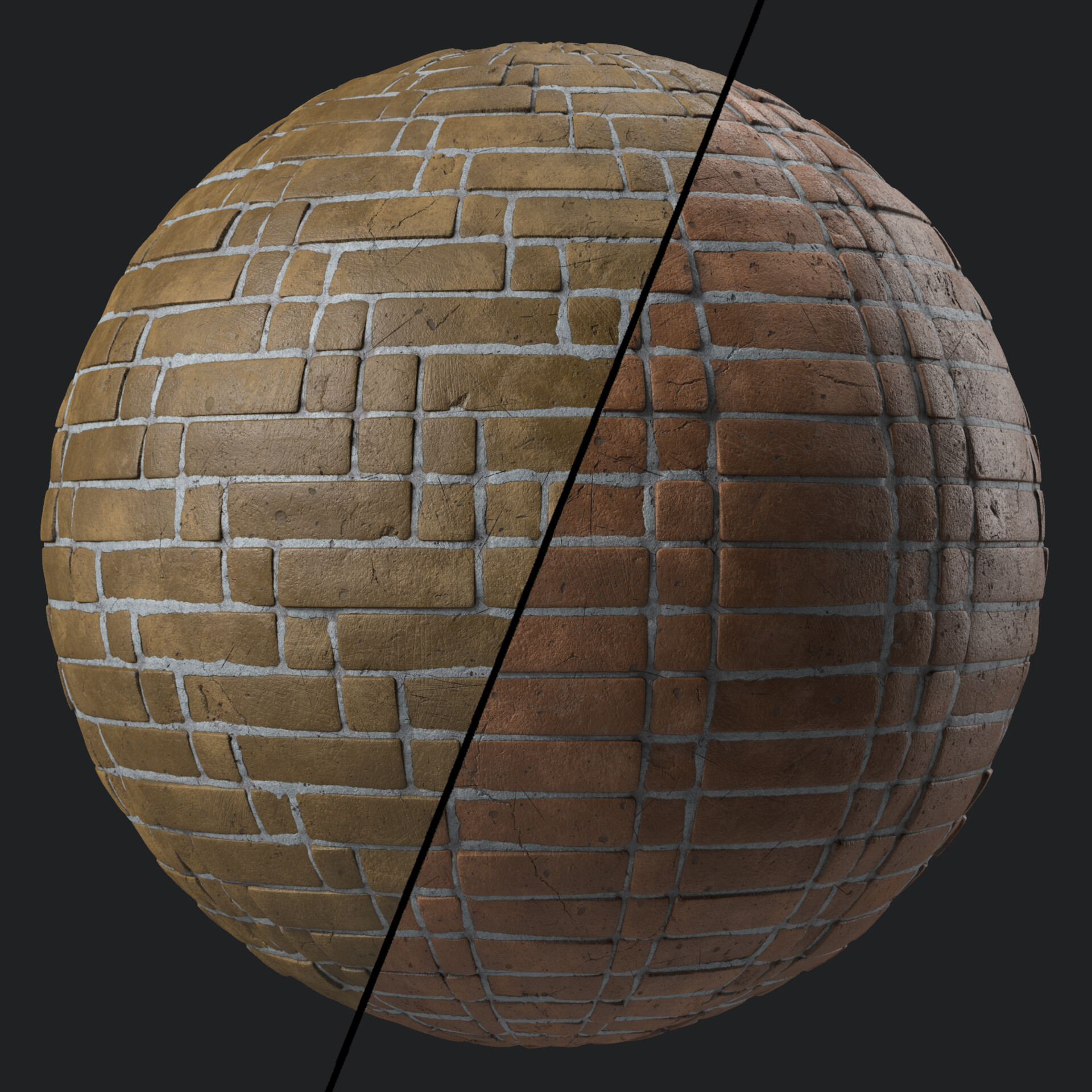 ArtStation Brick Wall Materials 70 By Sbsar Pbr 4k Seamless