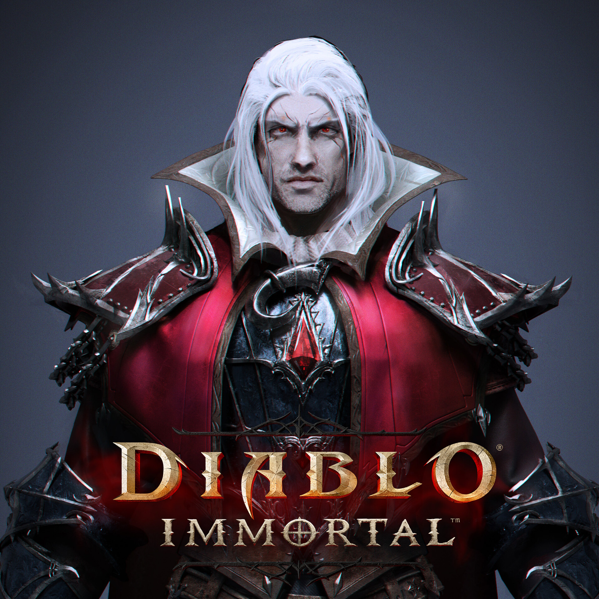 ArtStation - Diablo Immortal 'Blood Knight' Key art