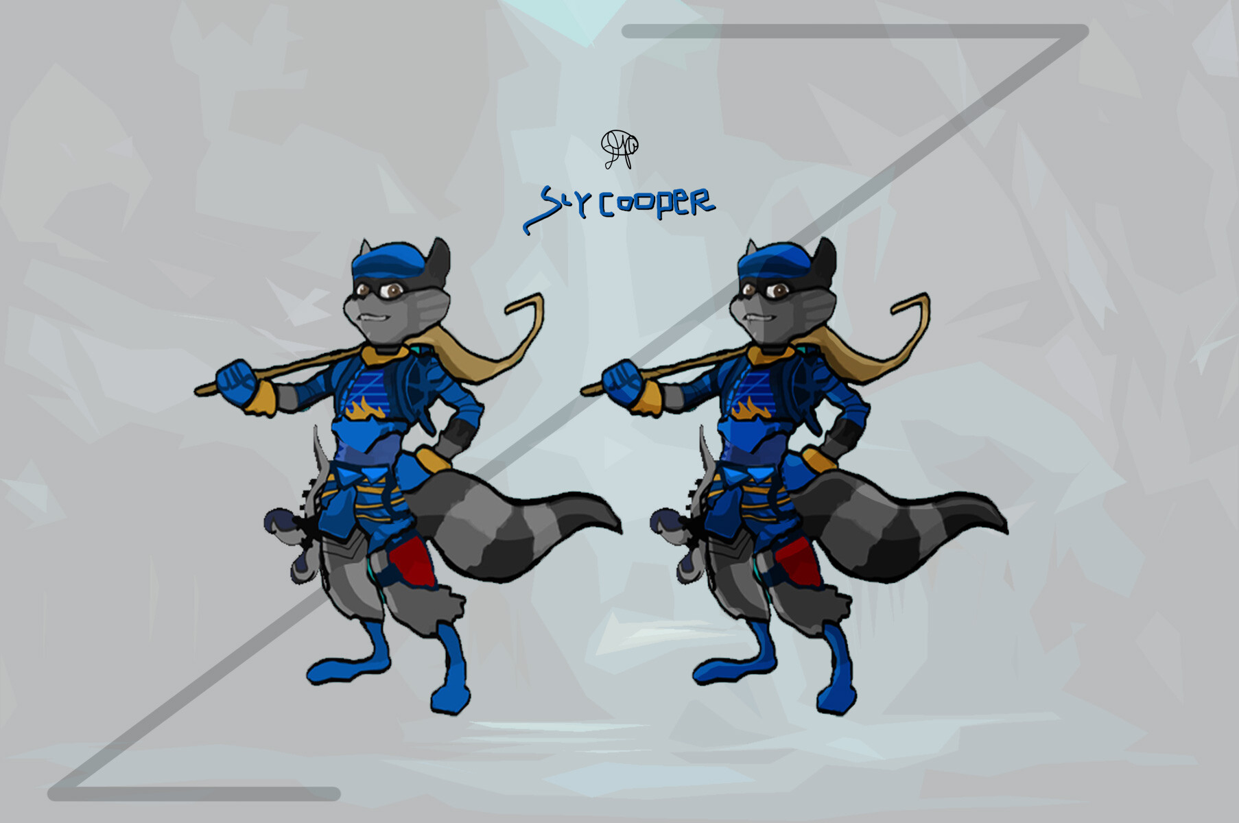 ArtStation - Sly 5_Sly Cooper_Character_Sheet