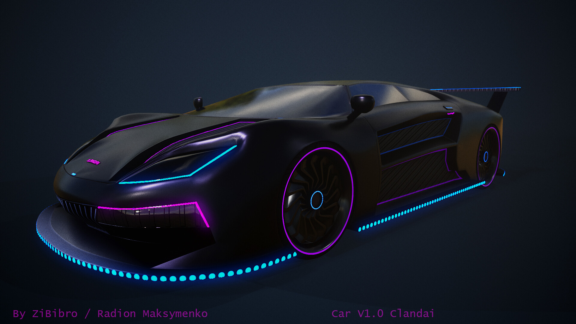 ArtStation - Concept of a non-existent car model