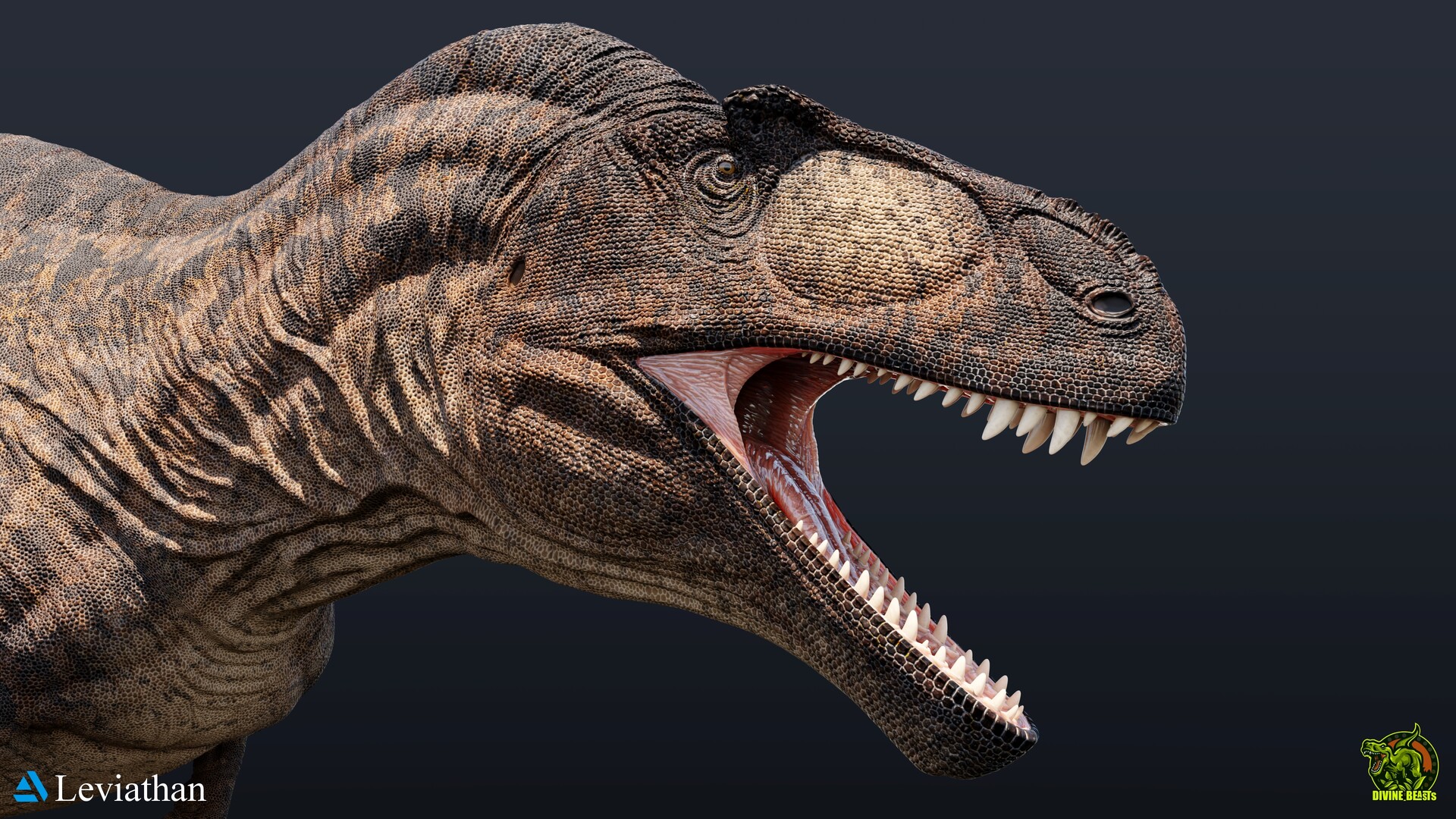 ArtStation - Acrocanthosaurus Atokensis Life Reconstruction