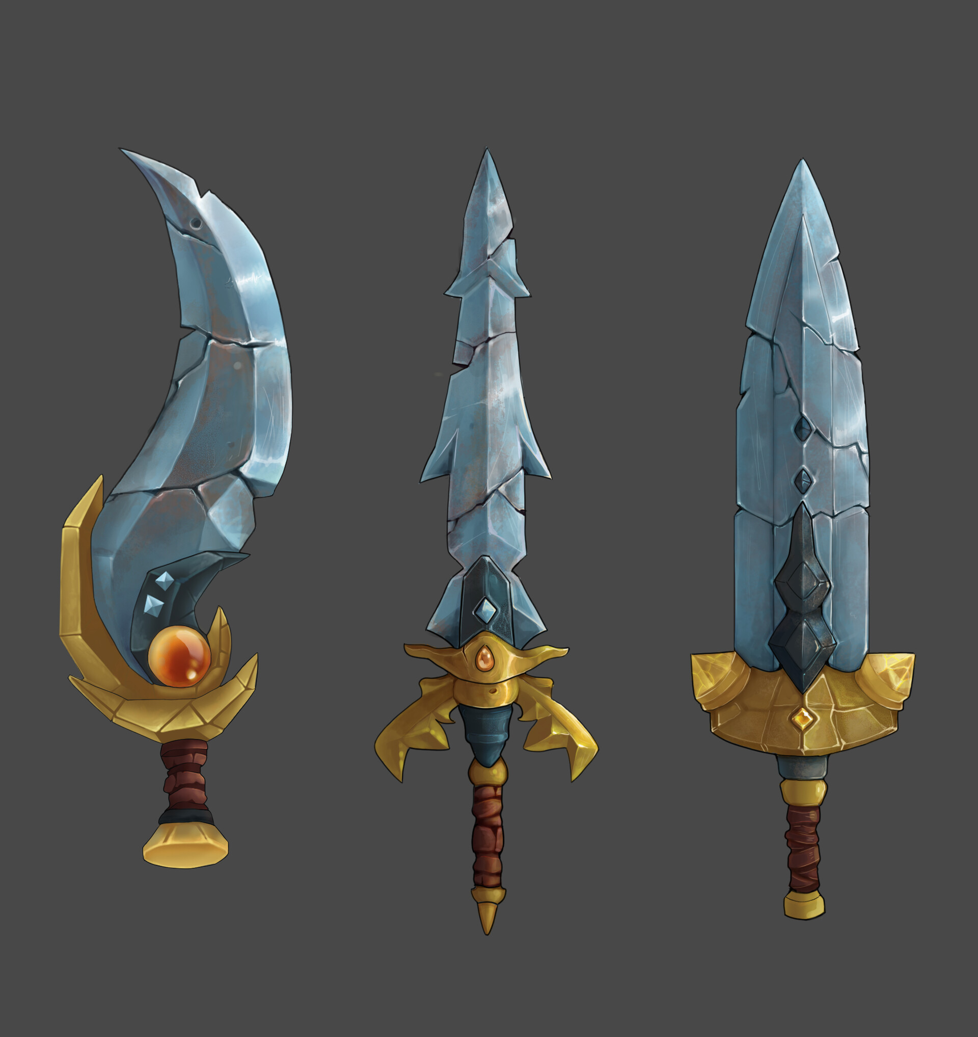 Artstation - Fantasy Weapon Design