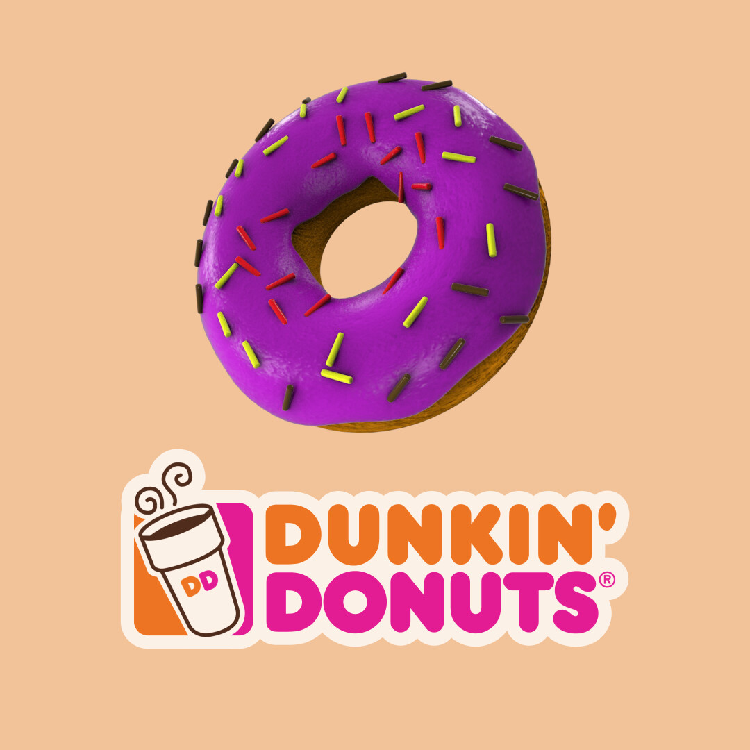 ArtStation - Dunkin Donuts