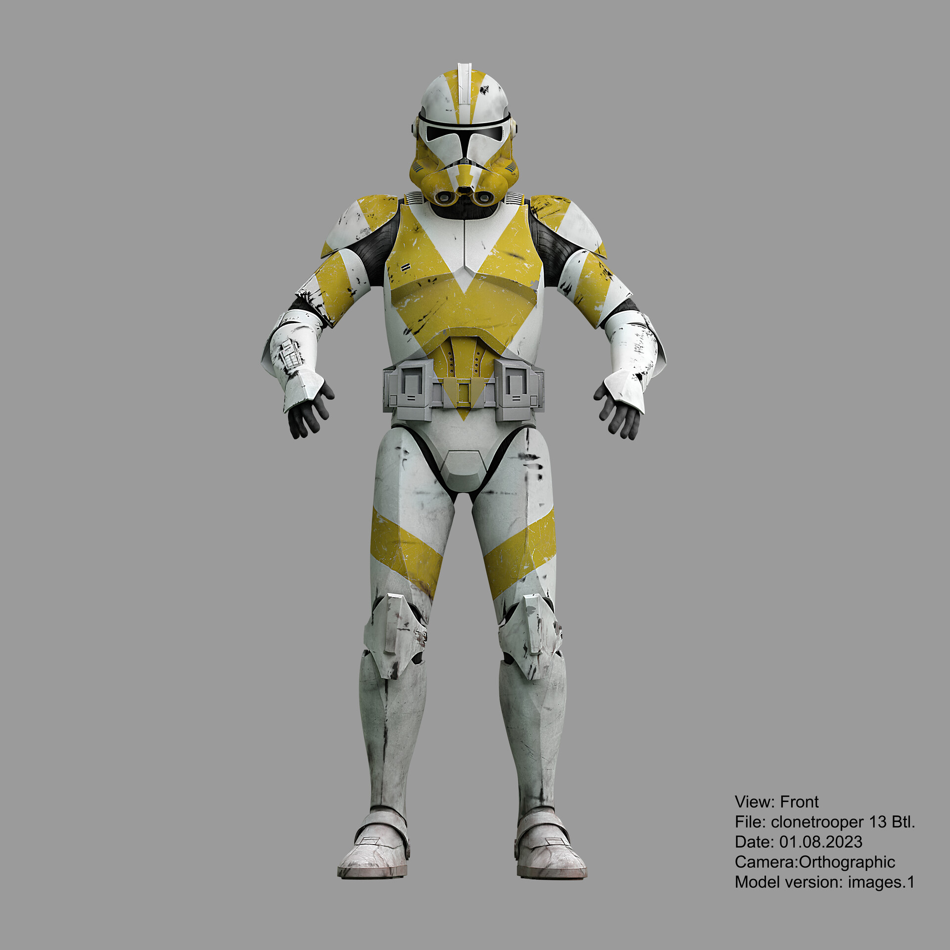 ArtStation - Clone Troper: 13th Battalion