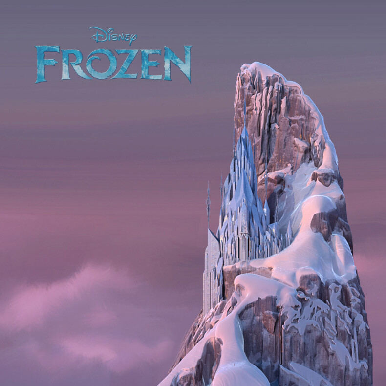Shaun Absher’s Portfolio - Elsa’s Ice Castle